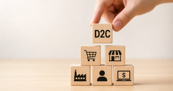 Go-to-Market D2C para indústria no varejo com loja monomarca